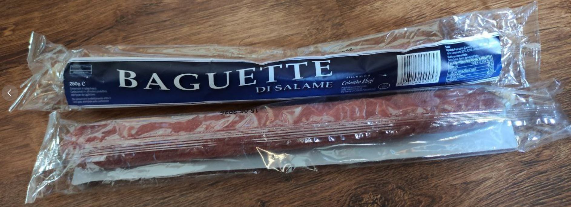 Салямі BAGUETTE синя 250гр рґпод заказ