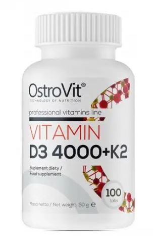 Ost-016 (Vitamin D3 4000+K2 100 tabs)