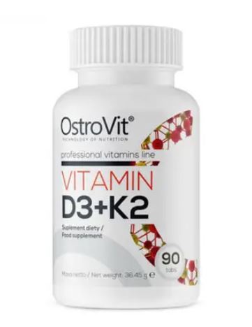 Ost-014 (Vitamin D3+K2 90 tabs 2000IU )