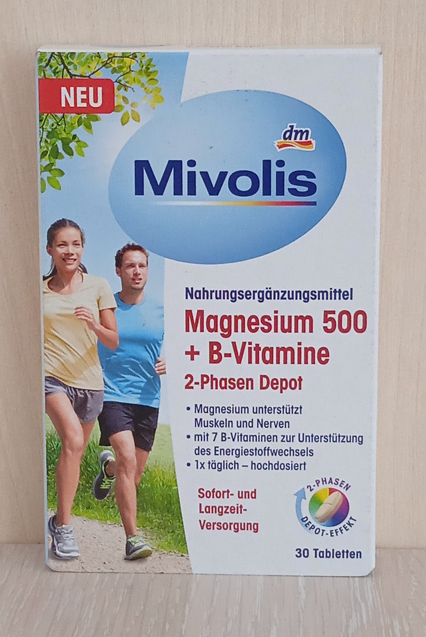 DM-002 (Magnesium 500 + B-Vitamine)