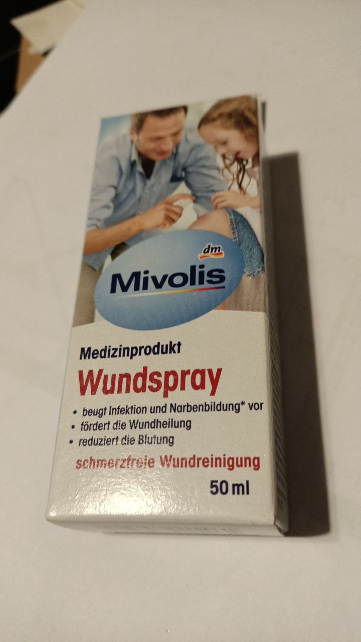 Mivolis Wundspray 50ml (спрей від ран)